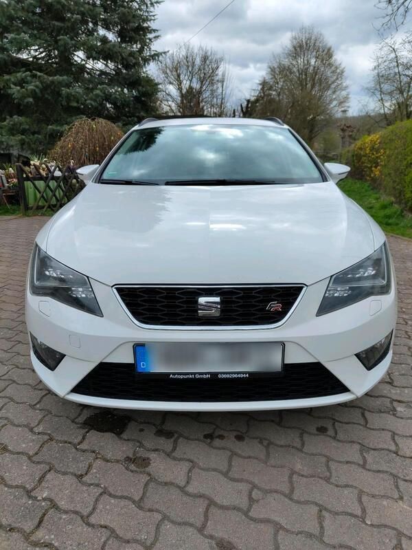 Weiß Gebraucht 2014 Seat Leon FR Kombi | 7.990 € (Superpreis) - Bild 1/4