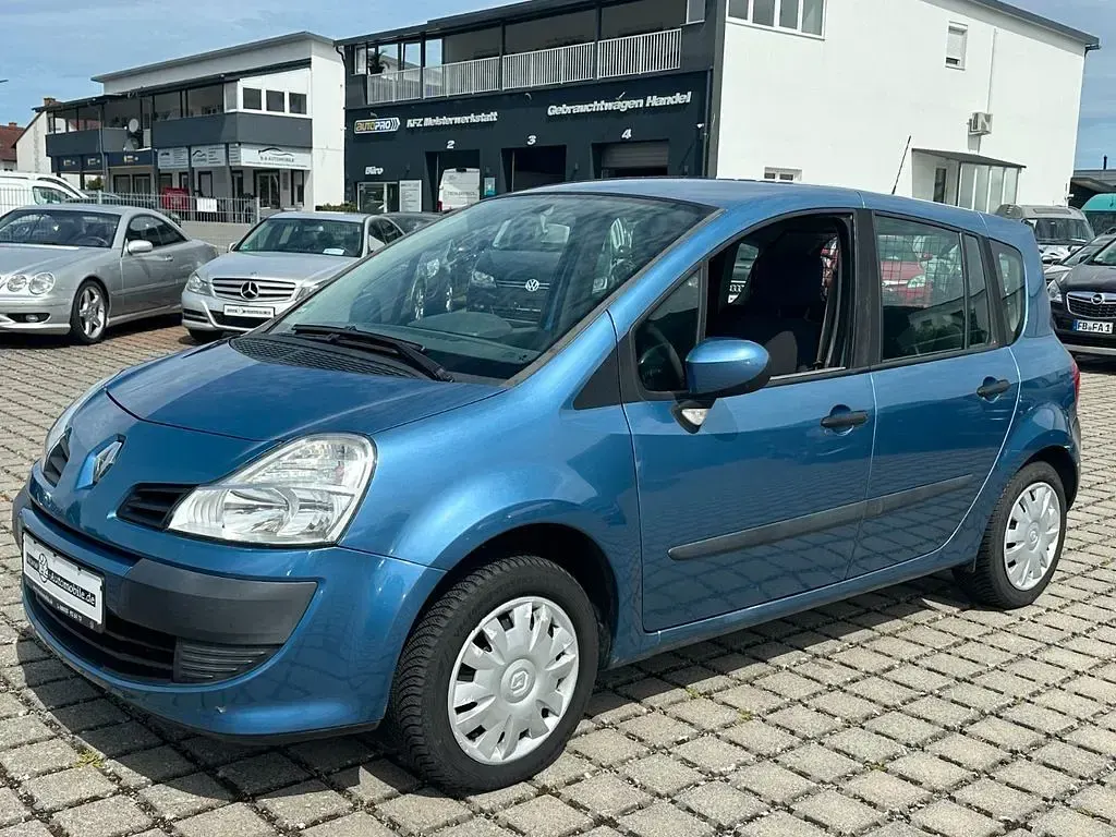 Gebraucht Renault Grand Modus Authentique 101 PS (74 kW) 2008 Blau Van / Kleinbus