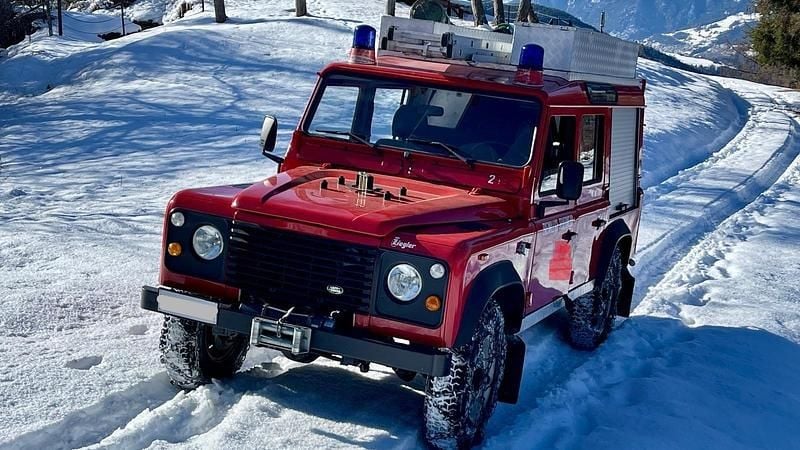 Rot Gebraucht 1991 Land Rover Defender SUV | 29.900 € - Bild 1/4