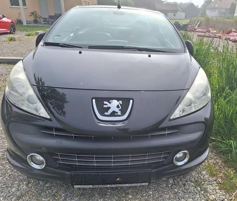 Schwarz Gebraucht 2007 Peugeot 207 CC Cabrio | 2.250 € (Superpreis) - Bild 1/4