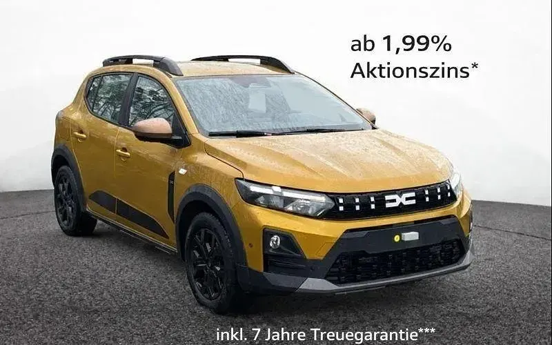 Neu Dacia Sandero Extreme 110 PS (80 kW) 2026 Gelb Kleinwagen