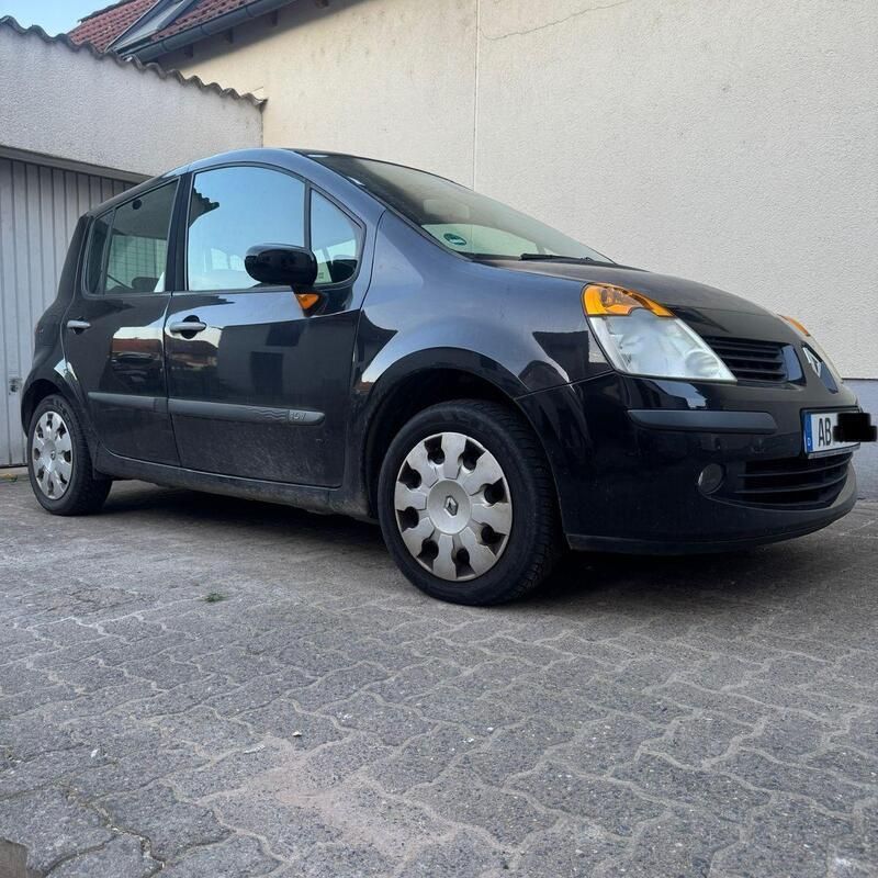 Schwarz Gebraucht 2005 Renault Modus Dynamique Van / Kleinbus | 699 € (Guter Preis) - Bild 1/4