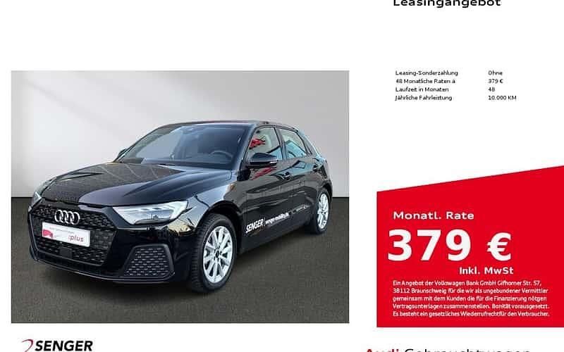 Mythosschwarz Gebraucht 2025 Audi A1 Sportback Comfort Kleinwagen | 23.690 € (Fairer Preis) - Bild 1/4
