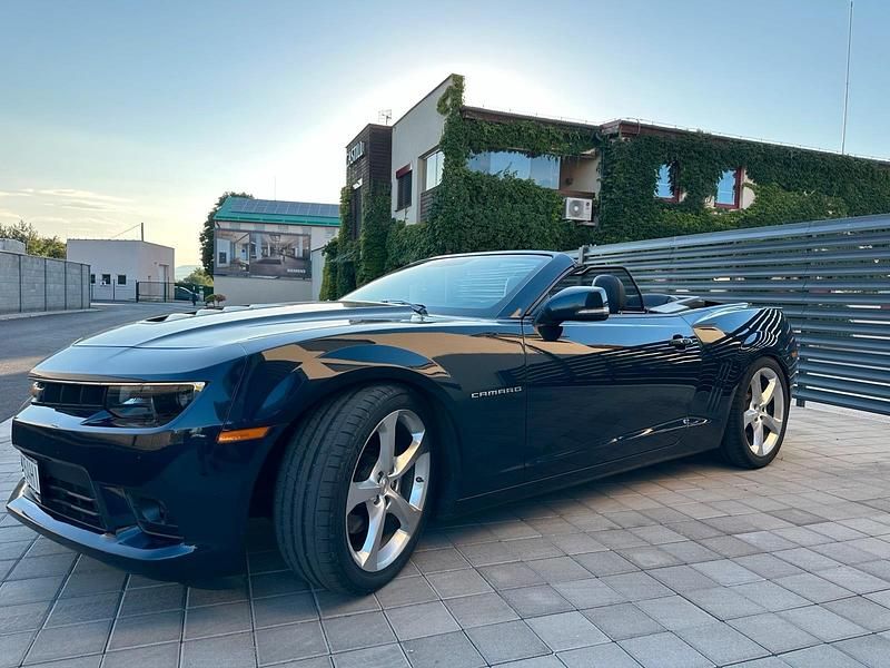 Gebraucht Chevrolet Camaro SS 405 PS (297 kW) 2015 Blau Cabrio