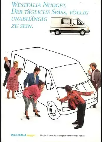 Gebraucht Ford Transit Nugget 71 PS (52 kW) 1989 Other Van