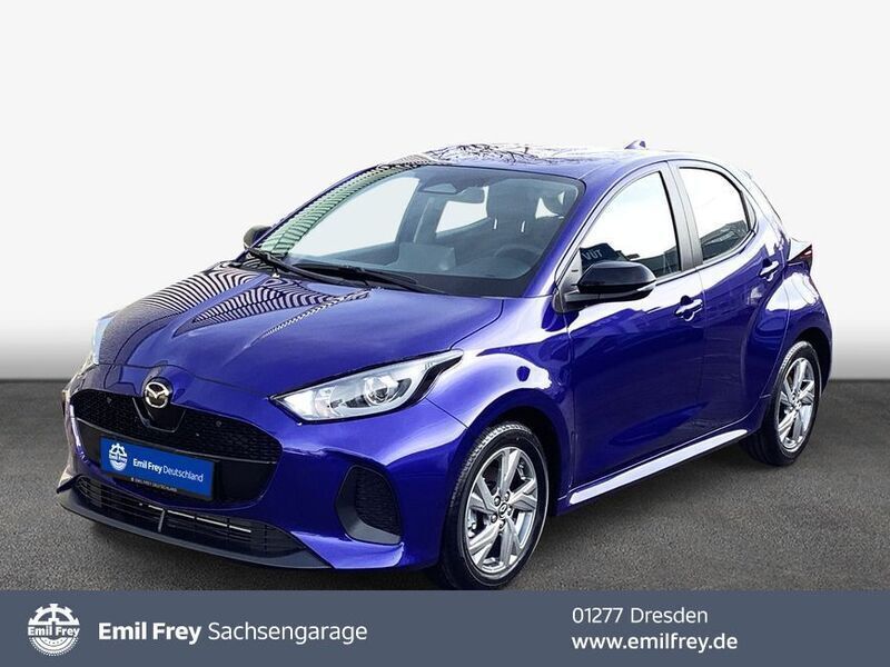 Glas blue Neu 2024 Mazda 2 Exclusive-Line Limousine | 24.700 € (Fairer Preis) - Bild 1/4
