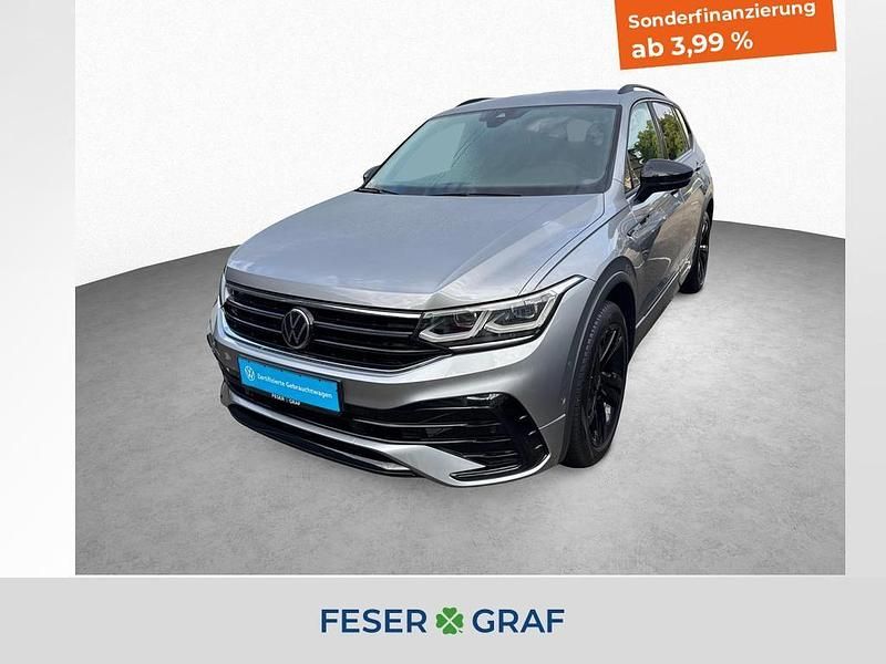 Pyrit silber metallic Gebraucht 2022 VW Tiguan Allspace R-line SUV | 36.450 € (Fairer Preis) - Bild 1/4