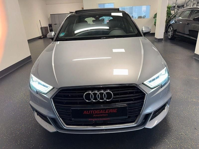 Brugt Audi A3 S-Line 150 HK (110 kW) 2019 Sølv Sedan