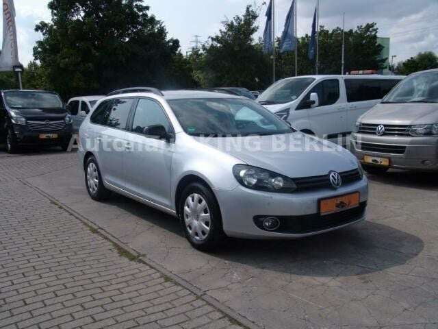 Silber metallic Gebraucht 2012 VW Golf VI Match Kombi | 5.200 € (Fairer Preis) - Bild 1/4