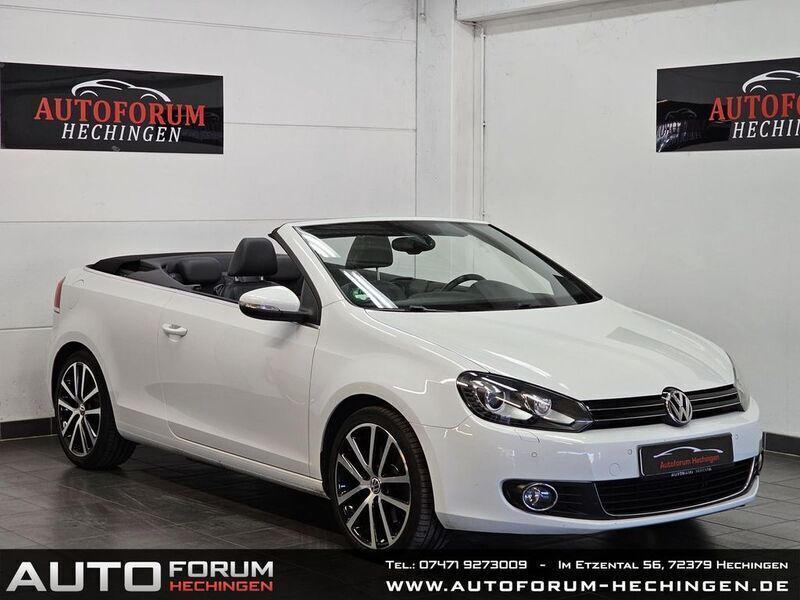 Weiß Gebraucht 2012 VW Golf Cabriolet Basis Cabrio | 9.990 € (Fairer Preis) - Bild 1/4