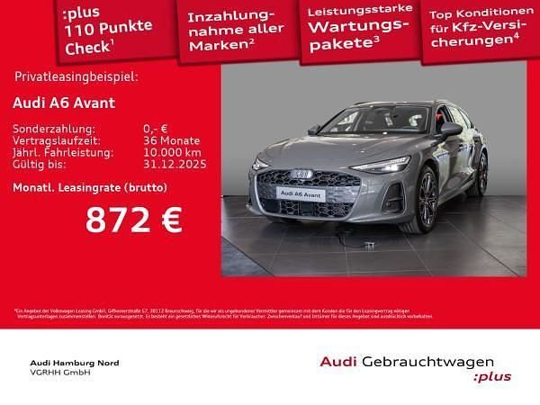 Grau (z7 chronosgrau metallic) Gebraucht 2025 Audi A6 Ambiente Kombi | 64.991 € (Superpreis) - Bild 1/3