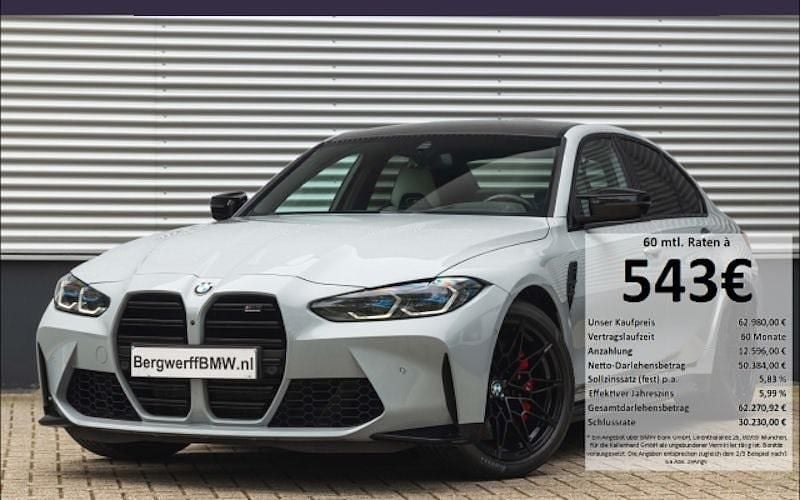 Gebraucht BMW M3 Competition Edition 530 PS (389 kW) 2022 Grau Limousine