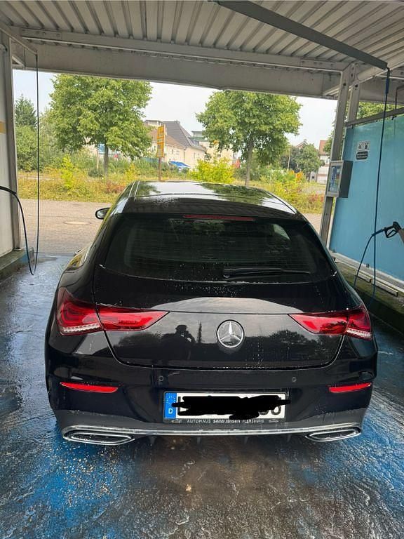 Schwarz Gebraucht 2019 Mercedes CLA220 Shooting Brake AMG line Kombi | 22.000 € (Superpreis) - Bild 1/4