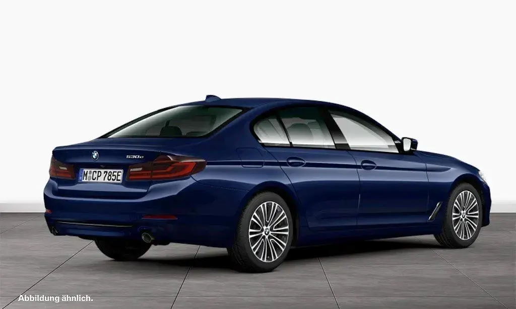 Używany BMW 530e iPerformance 252 KM (185 kW) 2020 Niebieski Sedan/Limuzyna