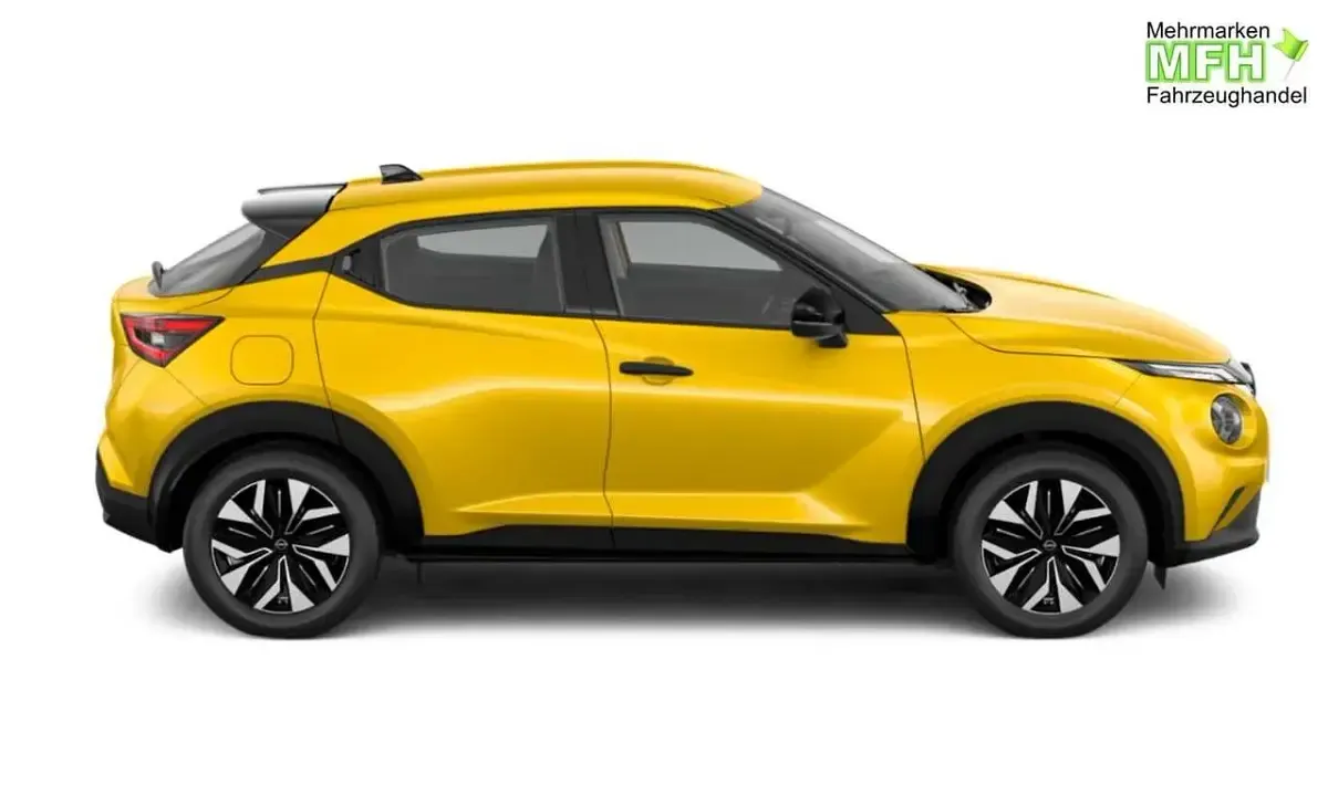 Neu Nissan Juke Acenta 143 PS (105 kW) 2025 Iconic yellow metallic SUV