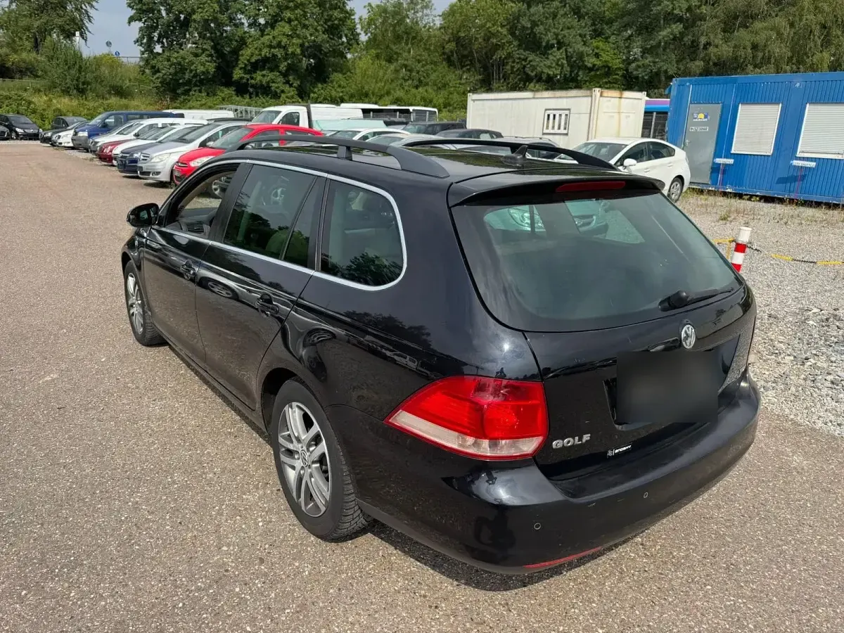 Gebraucht VW Golf V 105 PS (77 kW) 2009 Schwarz Kombi