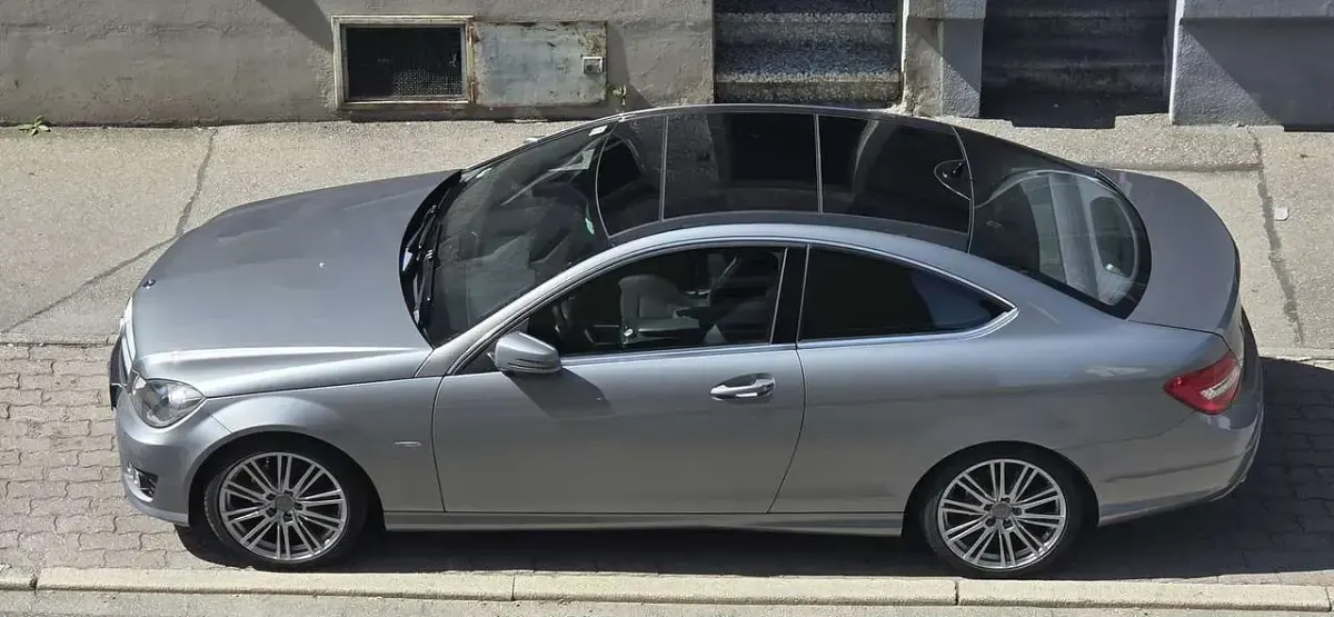 Gebraucht Mercedes C180 AMG Edition 1 156 PS (114 kW) 2011 Silber Coupé
