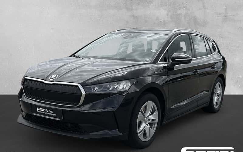 Schwarz Gebraucht 2021 Skoda Enyaq iV Suite SUV | 27.490 € (Superpreis) - Bild 1/4
