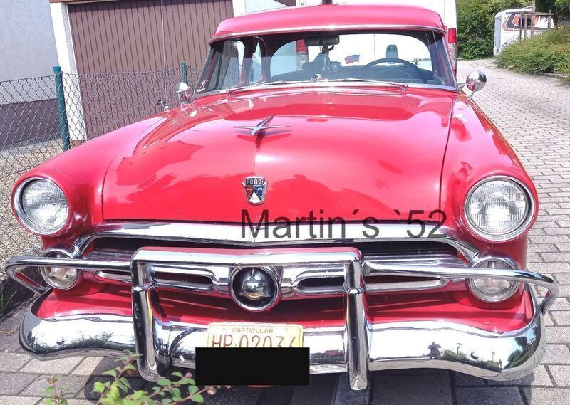Rot Gebraucht 1952 Ford Customline Coupé | 22.900 € - Bild 1/4