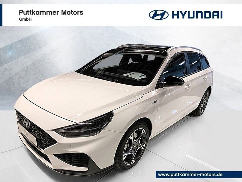 Atlas white Gebraucht 2023 Hyundai i30 N Line Kombi | 27.900 € - Bild 1/4