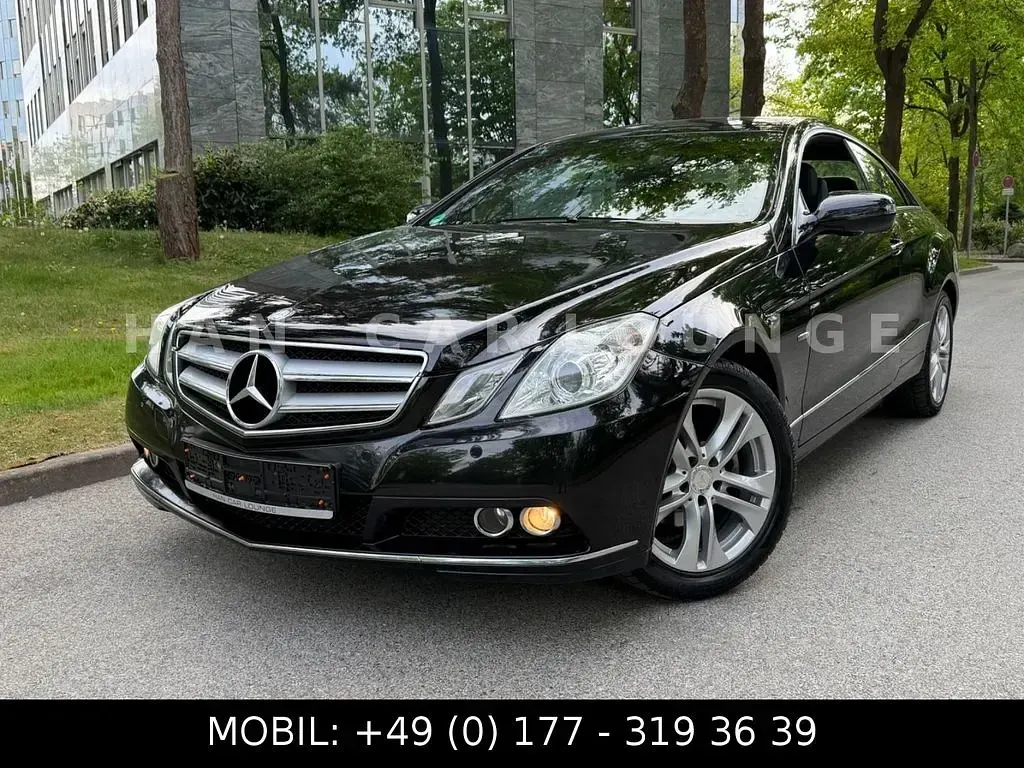 Usata Mercedes E250 204 CV (150 kW) 2009 Nero Coupé