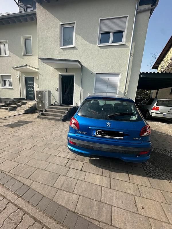 Gebraucht Peugeot 206+ 2009 Blau Kleinwagen