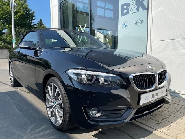 Gebraucht BMW 220 Advantage 184 PS (135 kW) 2019 Schwarz Cabrio