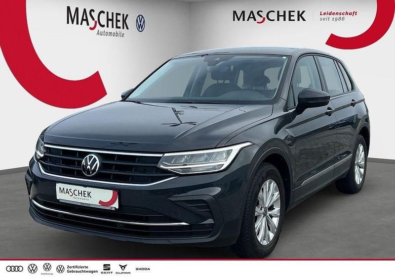 Grau Gebraucht 2021 VW Tiguan SUV | 22.220 € (Superpreis) - Bild 1/4
