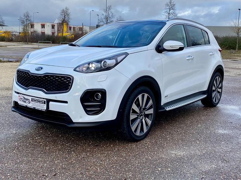 (hw2) deluxeweiss met. Gebraucht 2017 Kia Sportage Platinum Edition SUV | 20.980 € (Teuer) - Bild 1/4