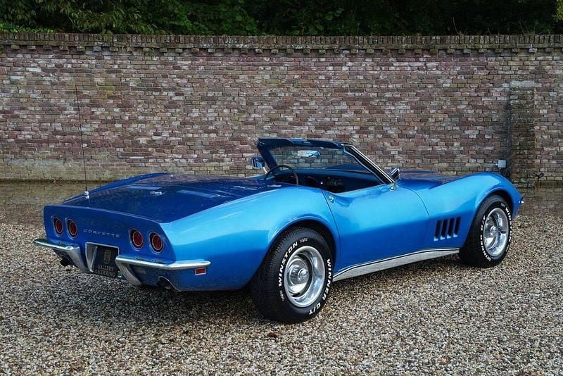 Gebraucht Corvette C3 1968 Blau Cabrio