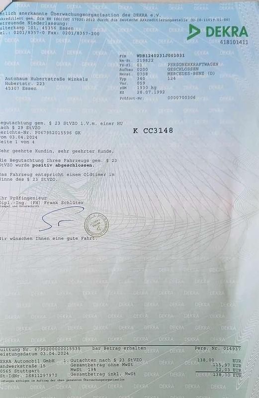 Gebraucht Mercedes E230 132 PS (97 kW) 1992 Violett Limousine