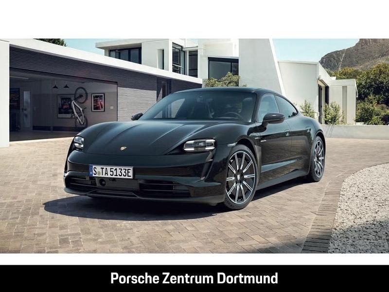 Schwarz Gebraucht 2024 Porsche Taycan Limousine | 74.900 € (Fairer Preis) - Bild 1/4