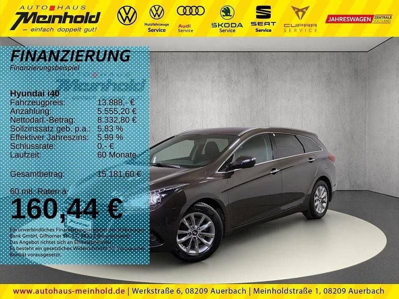 Gebraucht Hyundai i40 Trend 135 PS (99 kW) 2018 Braun Kombi
