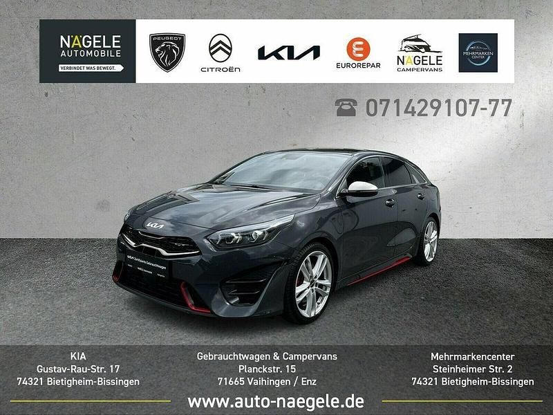 Grey metallic Gebraucht 2022 Kia ProCeed GT Kleinwagen | 27.200 € (Fairer Preis) - Bild 1/3