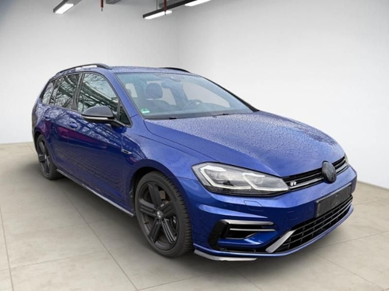 Gebraucht VW Golf VII R 300 PS (220 kW) 2020 Lapiz blue metallic (metallic) Kombi