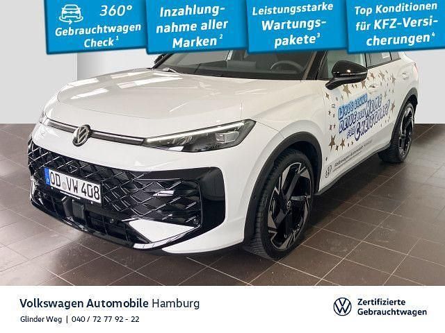 Pure white Gebraucht 2025 VW T-Roc R-line SUV | 39.990 € (Teuer) - Bild 1/3