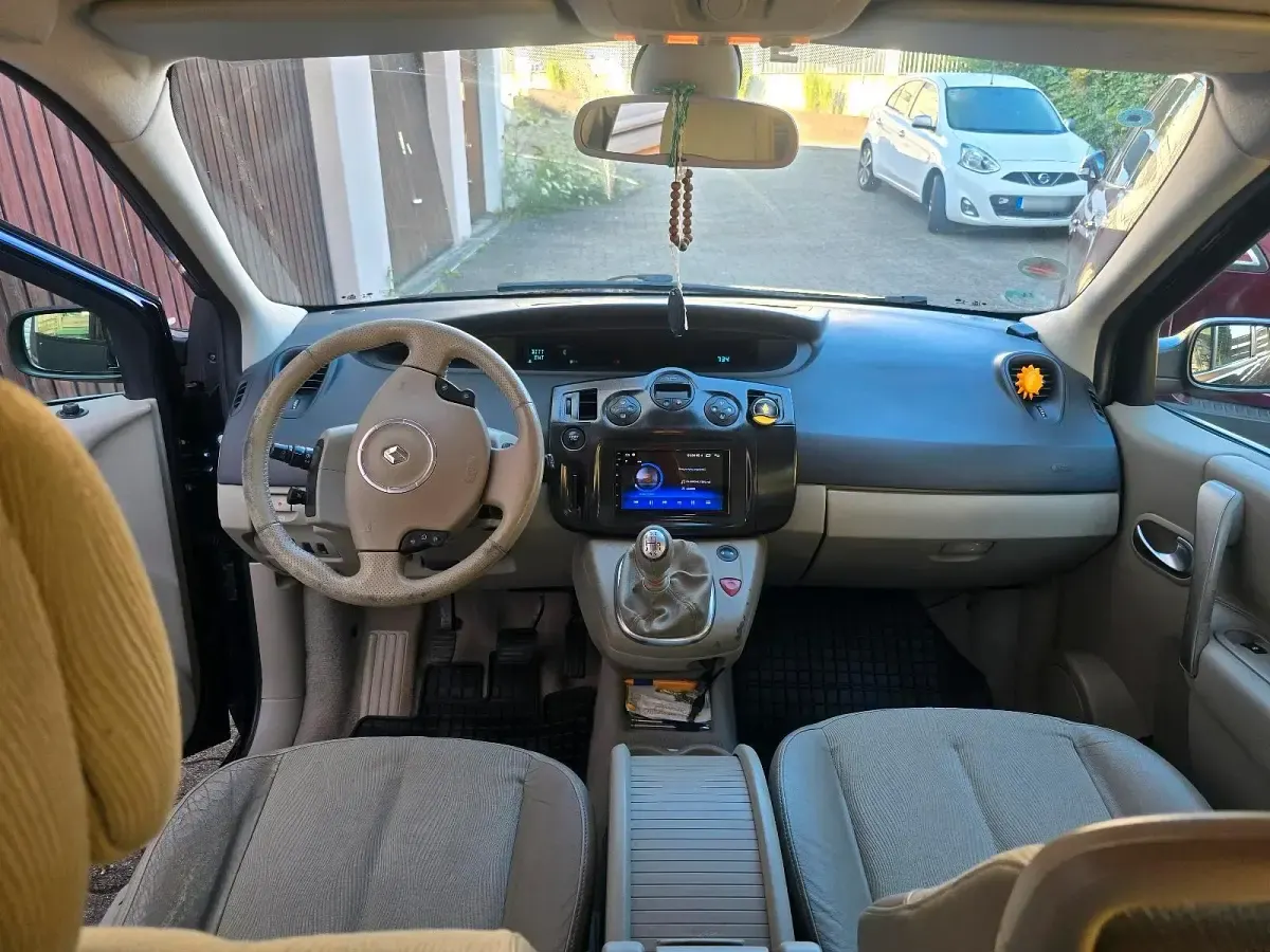 Gebraucht Renault Scénic II 131 PS (96 kW) 2006 Blau Van / Kleinbus