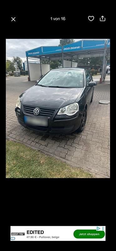 Schwarz Gebraucht 2006 VW Polo Edition Kleinwagen | 2.500 € (Fairer Preis) - Bild 1/4