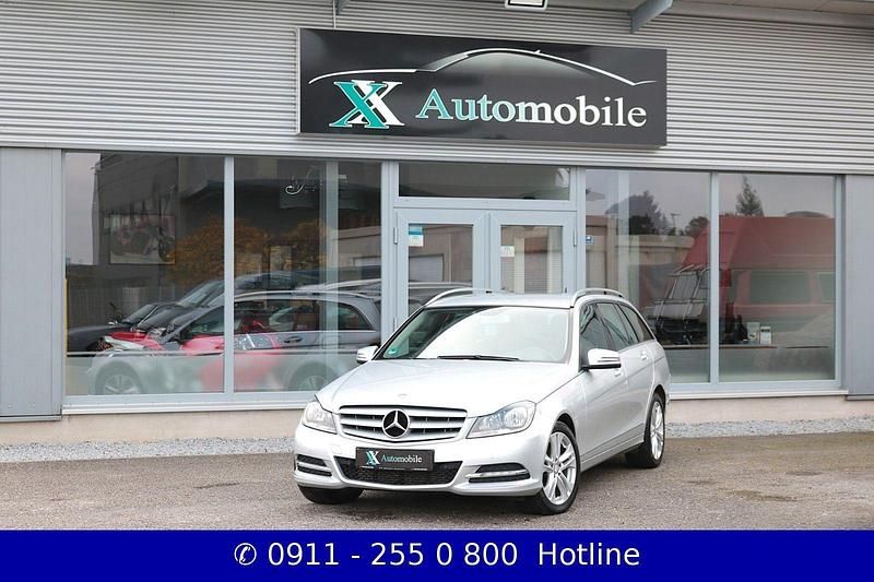 Silber Gebraucht 2013 Mercedes C220 Avantgarde Kombi | 6.350 € (Fairer Preis) - Bild 1/4