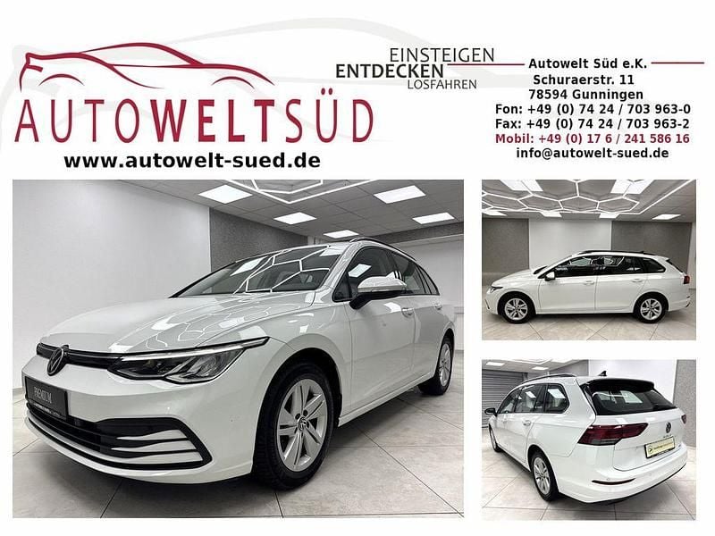 Purewhite Gebraucht 2023 VW Golf VIII Business Kombi | 22.900 € (Guter Preis) - Bild 1/4