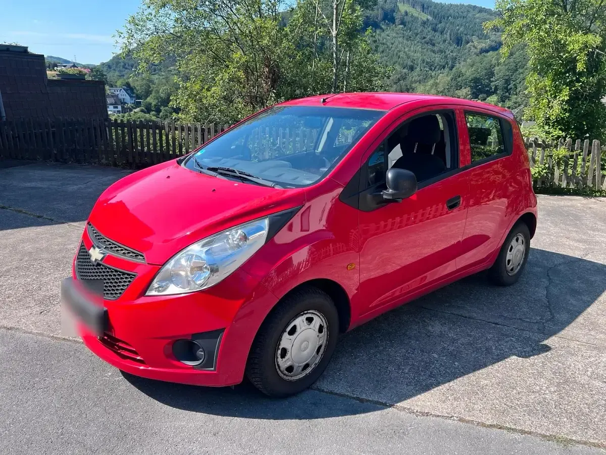 Gebraucht Chevrolet Spark LS 68 PS (50 kW) 2011 Rot Kleinwagen