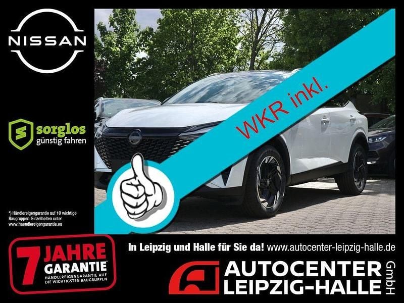 Pearl white Neu 2025 Nissan Qashqai N-Connecta SUV | 34.290 € (Superpreis) - Bild 1/4