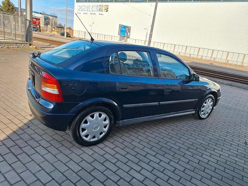 Gebraucht Opel Astra 101 PS (74 kW) 1998 Blau Coupé