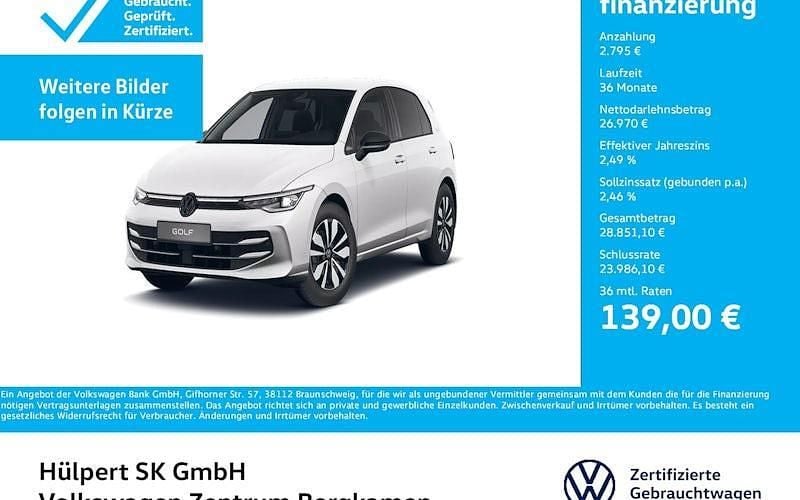 Weiß Gebraucht 2025 VW Golf Goal Limousine | 29.765 € (Fairer Preis) - Bild 1/4