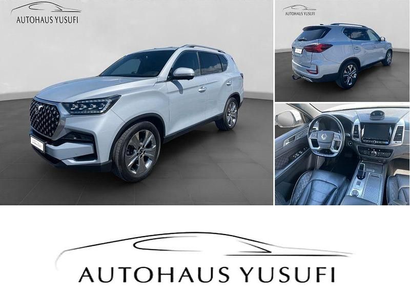 Silber Gebraucht 2021 Ssangyong (KGM) Rexton Sapphire SUV | 26.490 € (Superpreis) - Bild 1/4