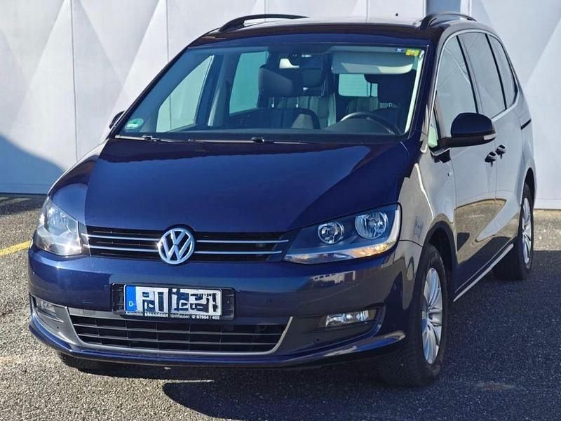 Gebraucht VW Sharan Match 140 PS (102 kW) 2012 Blau Van / Kleinbus