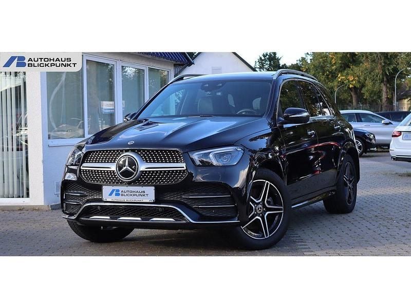 Obsidianschwarz (metallic) Gebraucht 2022 Mercedes GLE350 AMG SUV | 61.790 € (Fairer Preis) - Bild 1/4