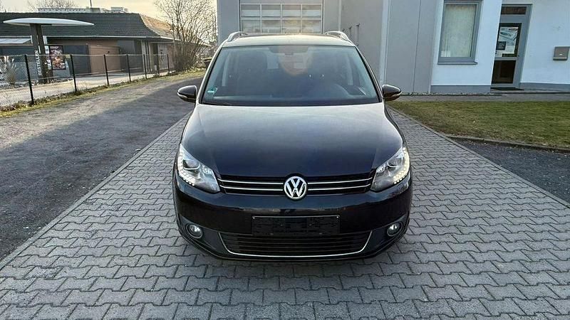 Gebraucht VW Touran Highline 177 PS (130 kW) 2015 Schwarz Van / Kleinbus
