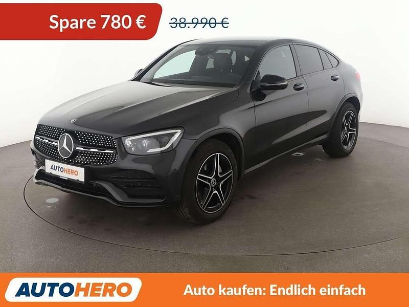 Graphitgrau Gebraucht 2020 Mercedes GLC200 AMG line SUV | 38.210 € (Fairer Preis) - Bild 1/3