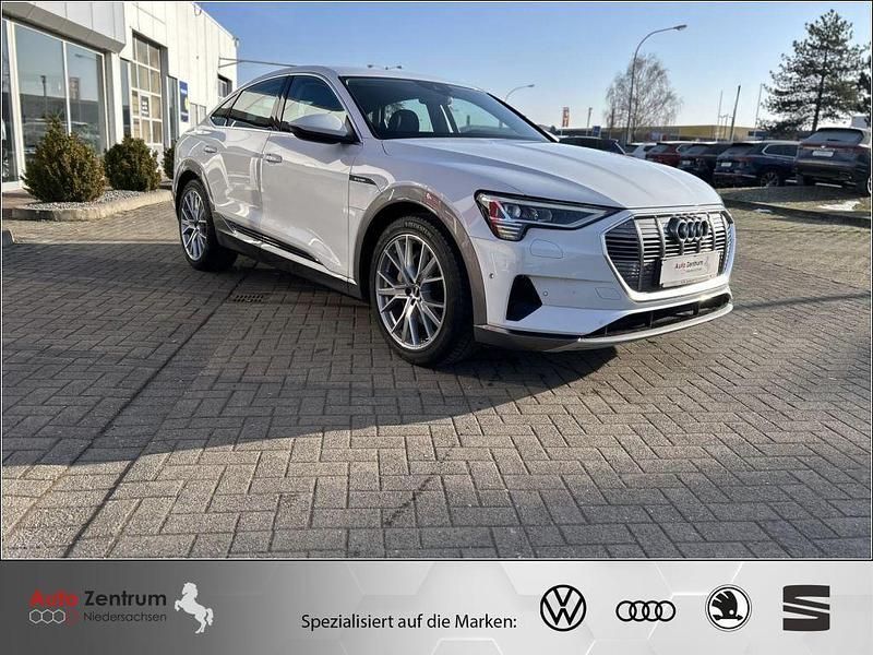 Gebraucht Audi e-tron Sportback Advanced 300 kW (408 PS) 2023 Weiß SUV